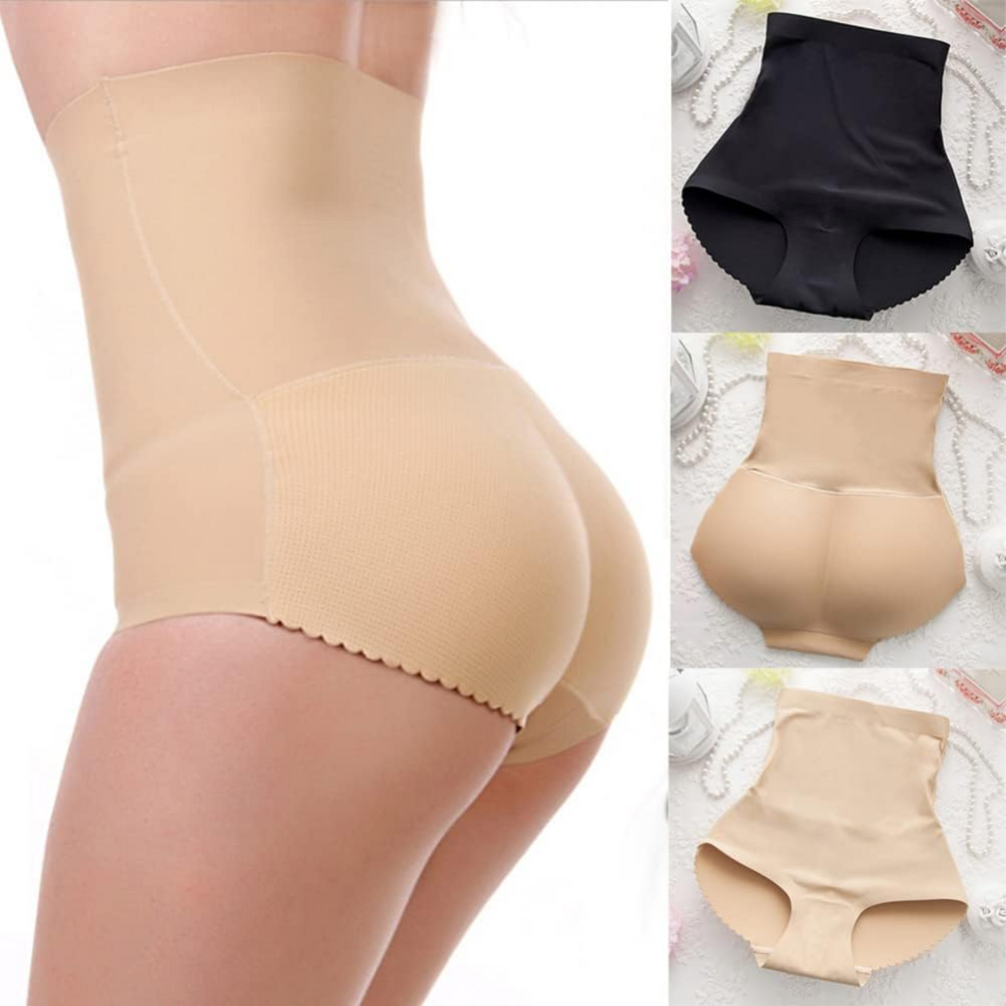 Calzón Faja Short Relleno Glúteos SculptLift™