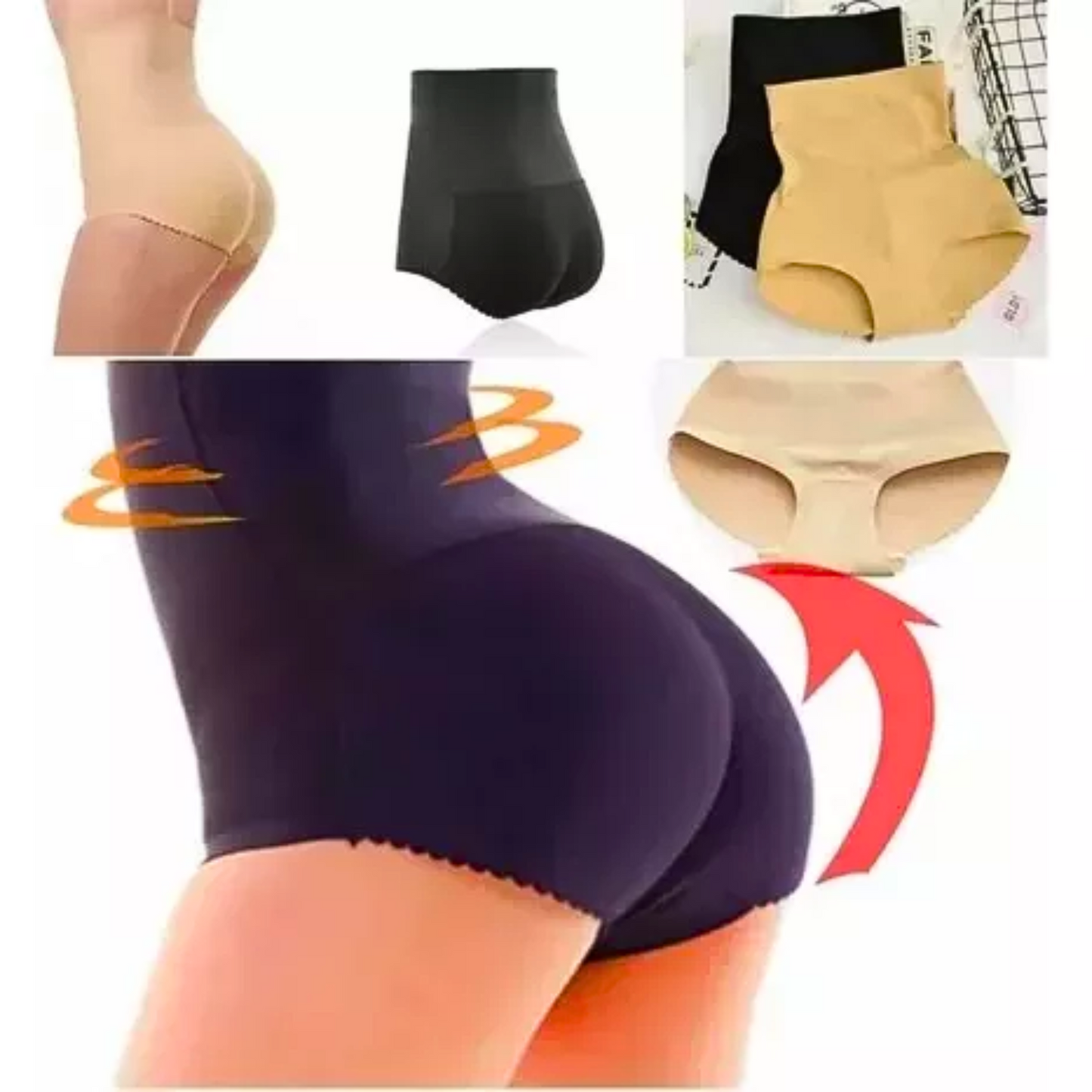 Calzón Faja Short Relleno Glúteos SculptLift™