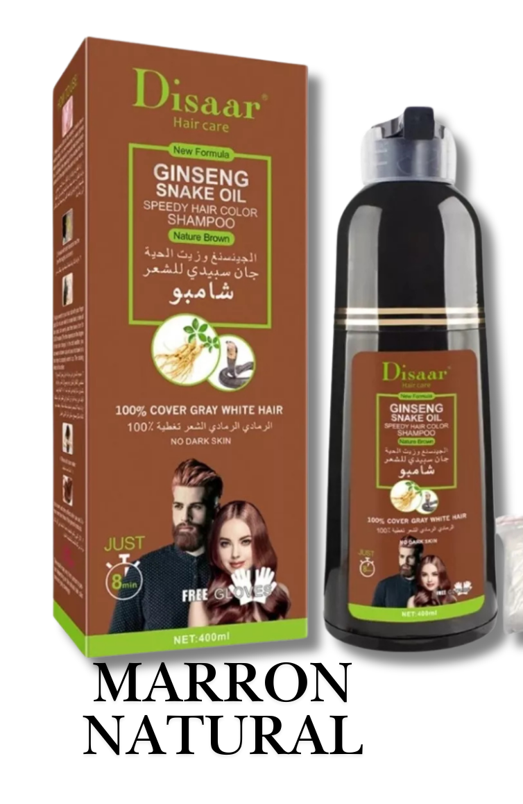SHAMPOO COLORANTE TINTE CUBRE CANAS ColorBloom™