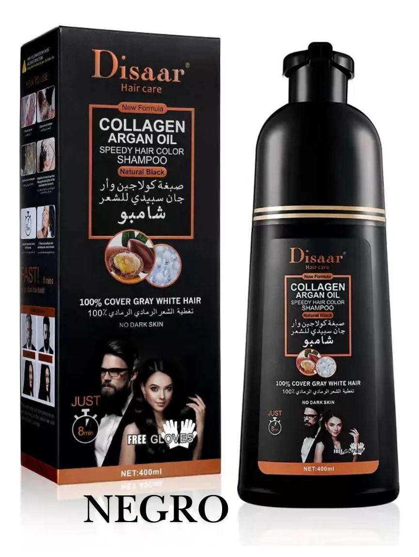 SHAMPOO COLORANTE TINTE CUBRE CANAS ColorBloom™