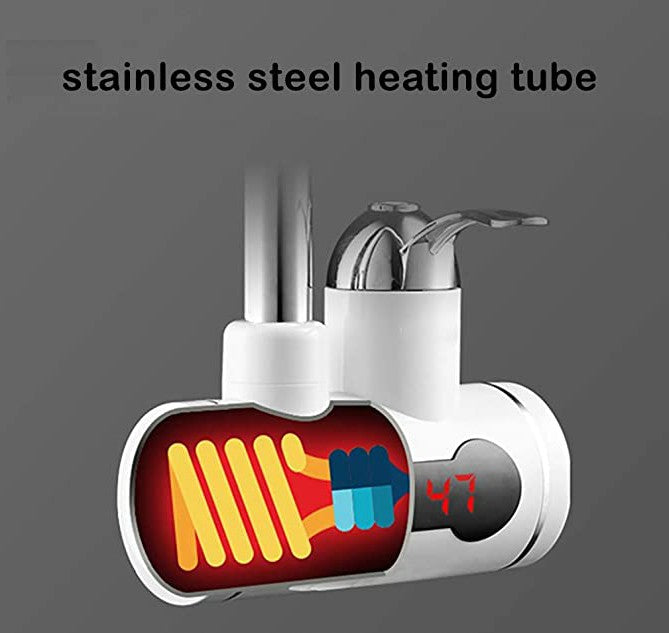 Grifo Calentador de Agua Eléctrico con Pantalla LED 🔥💧AquaHeat™