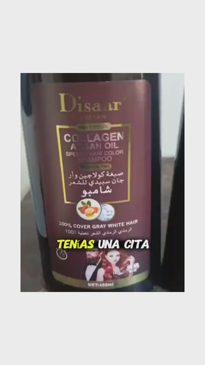 SHAMPOO COLORANTE TINTE CUBRE CANAS ColorBloom™